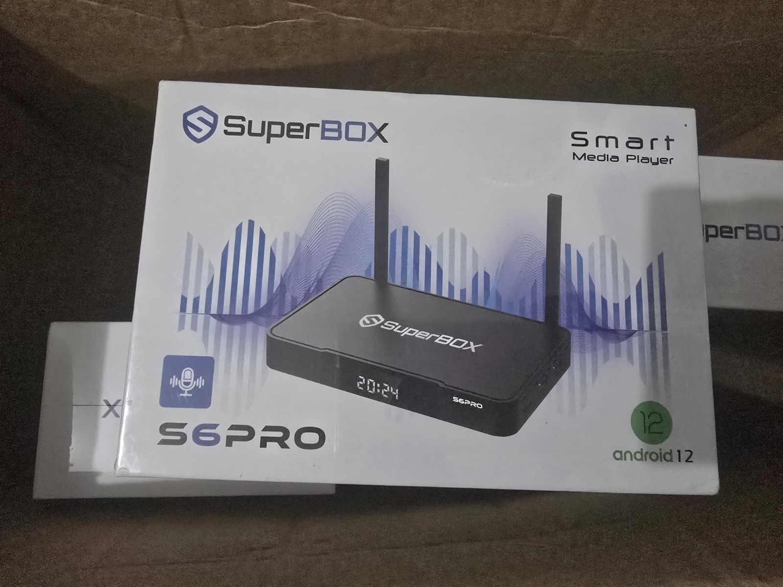 SUPER BOX S6 Pro Streaming Media Player Android Box