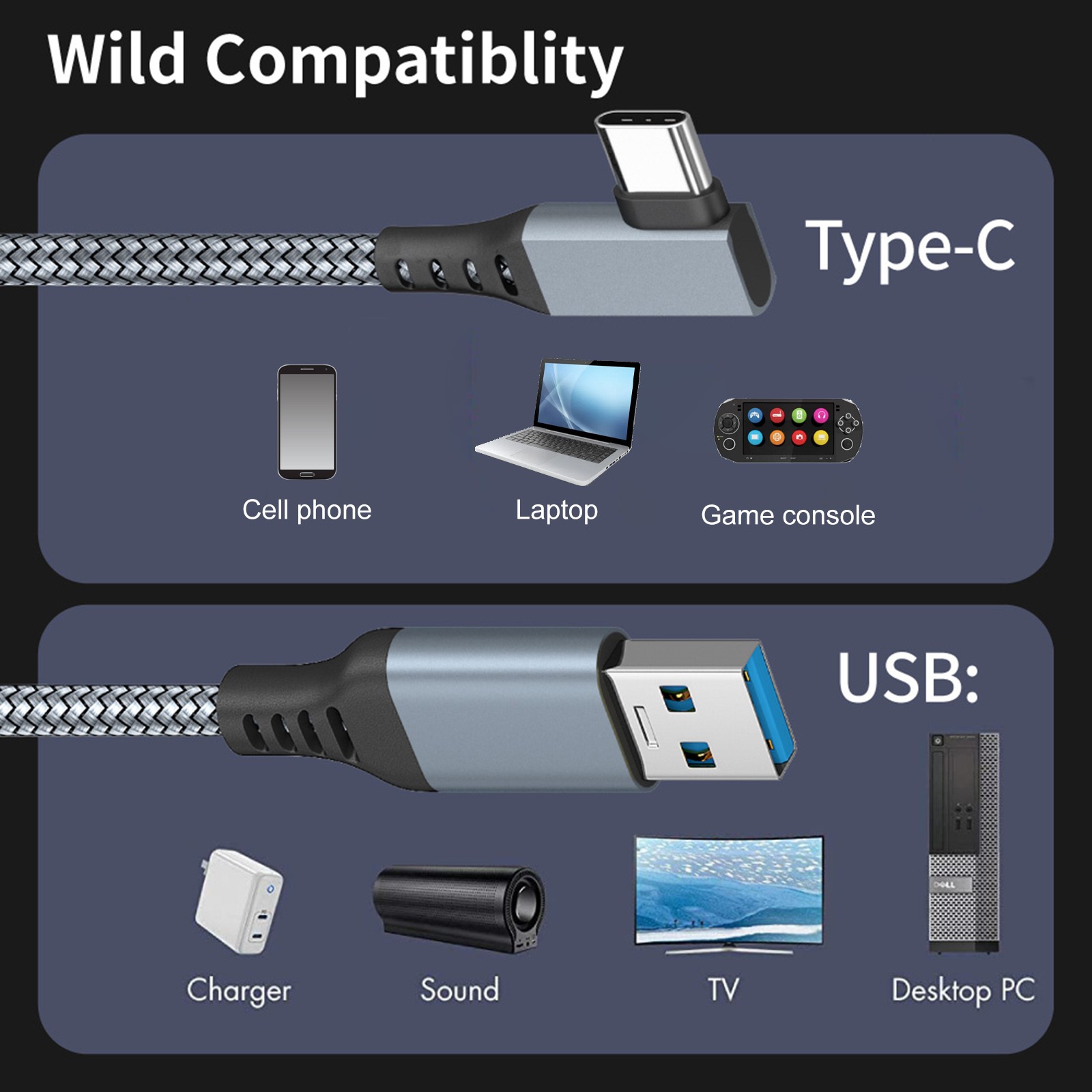 VR Link Cable 5Gbps High-Speed Data Transfer Suitable For VR Virtual Realit SZKP