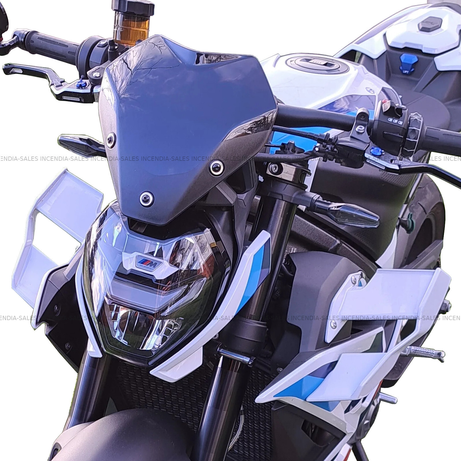 BMW S1000R M1000R Black Fly Screen Sports Windshield 2021 - 2025