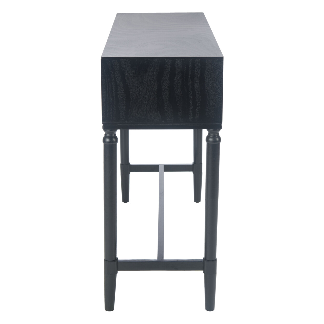 SAFAVIEH Aliyah 4-Drawer Console Table | Black |