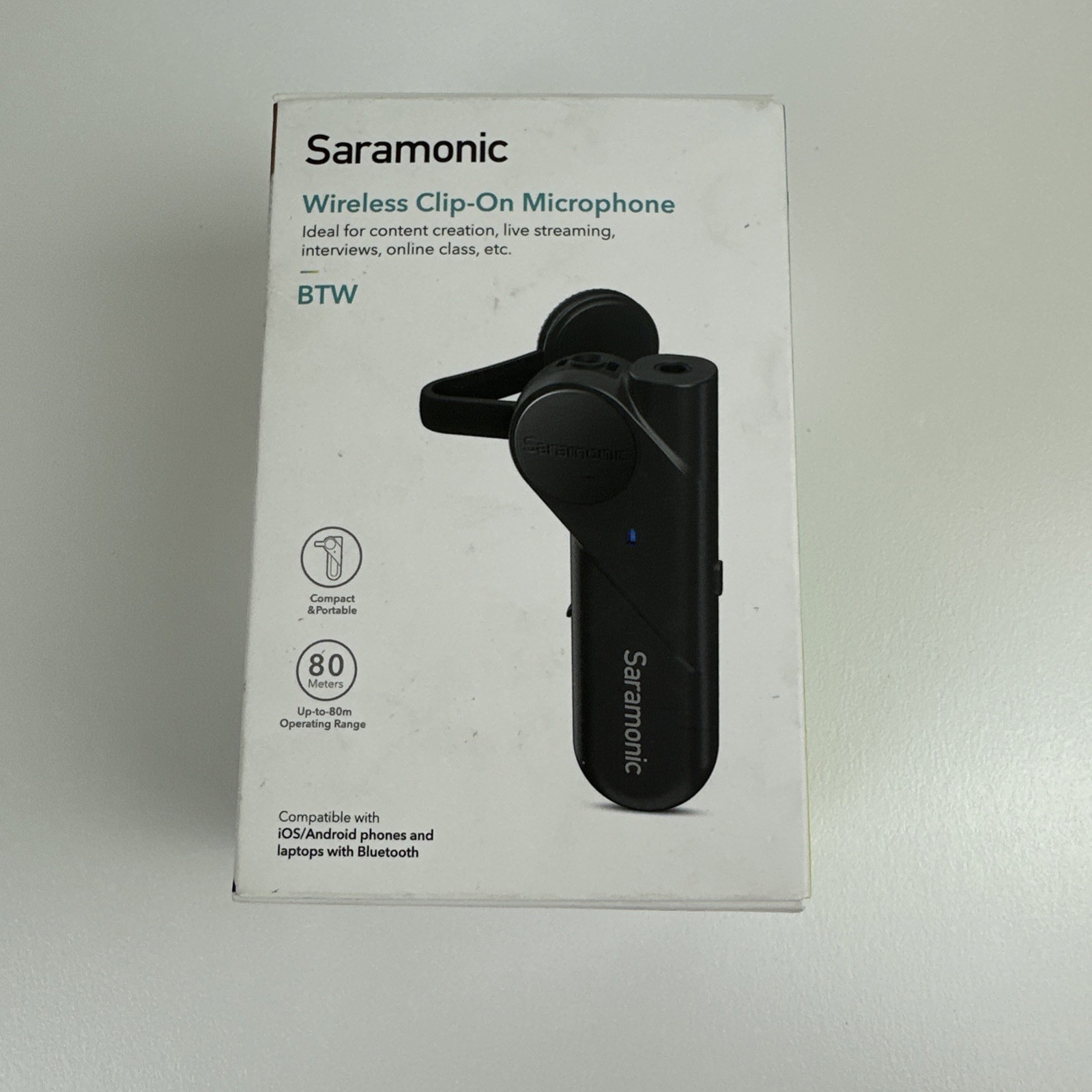 Saramonic Lavalier Wireless Microphone Black * AU STOCK *