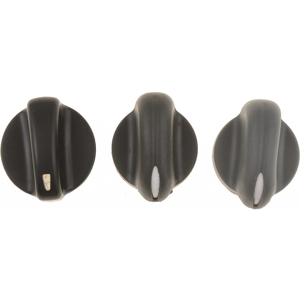 For Geo Prizm 1993-1997 Temperature Control Knob | Plastic | Black | Illuminated