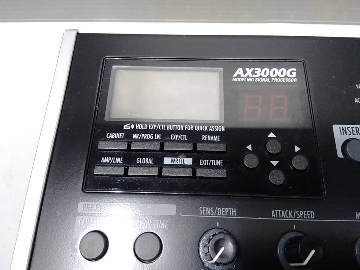 KORG AX3000G Auto-Wah Guitar Multi effector Pedal Tested Working