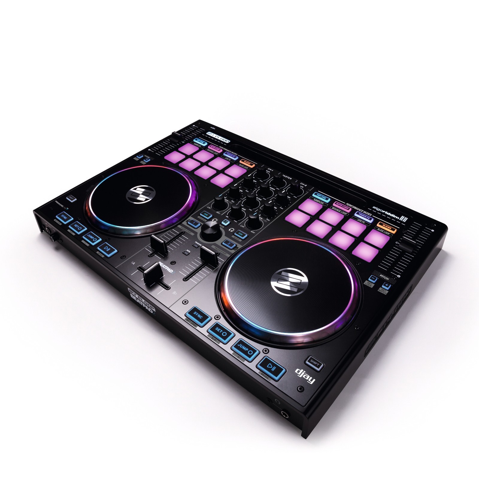 Reloop Beatpad 2 Channel DJ Controller: Made for iPad, Android/Mac