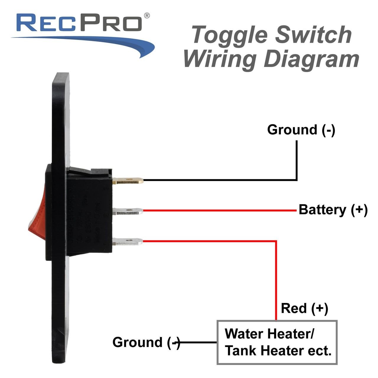 RV Toggle Switch | Tank System Control Panel | Gang Kit System | Heating Pad ...