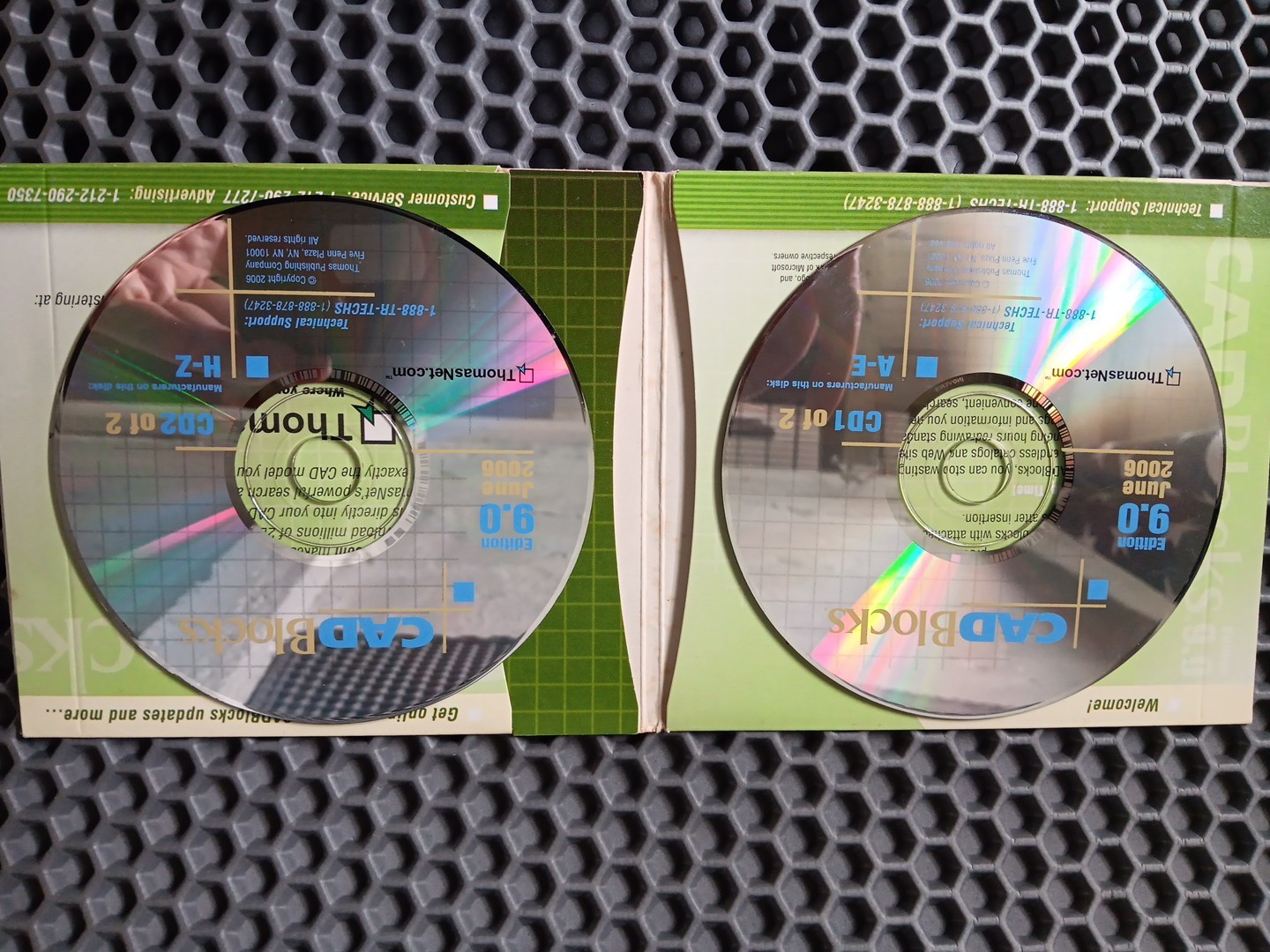ThomasNet: CadBlocks ~ Edition 9.0 CD-ROMs