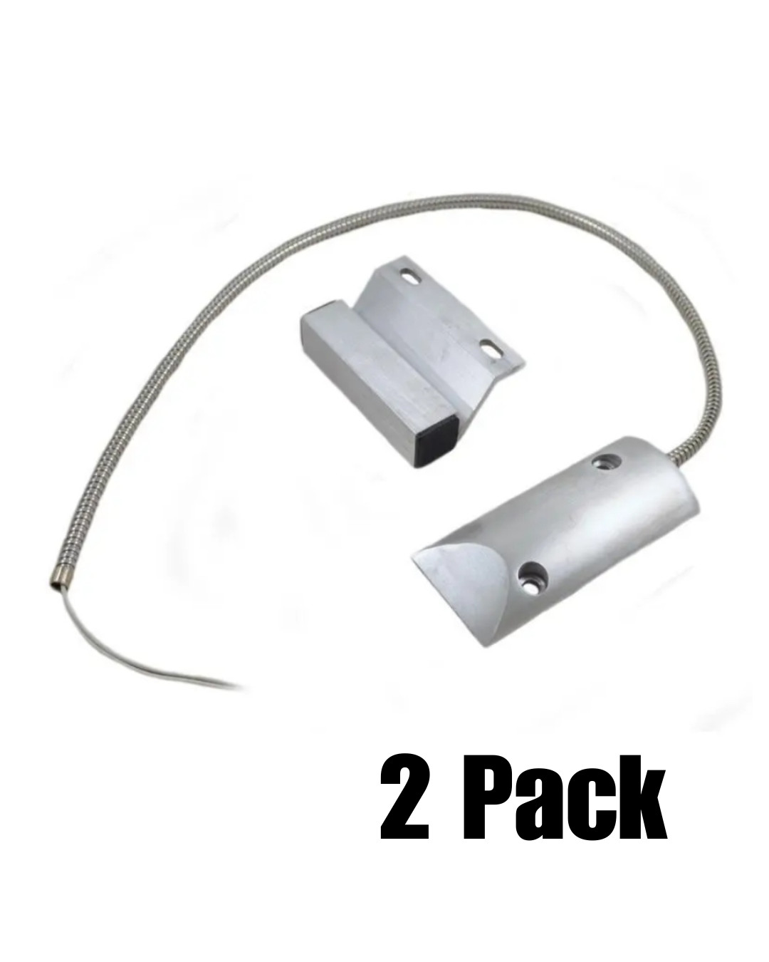 Overhead Door Garage Roll-Up Shutter Security Alarm Contact Sensor (2 Pack)