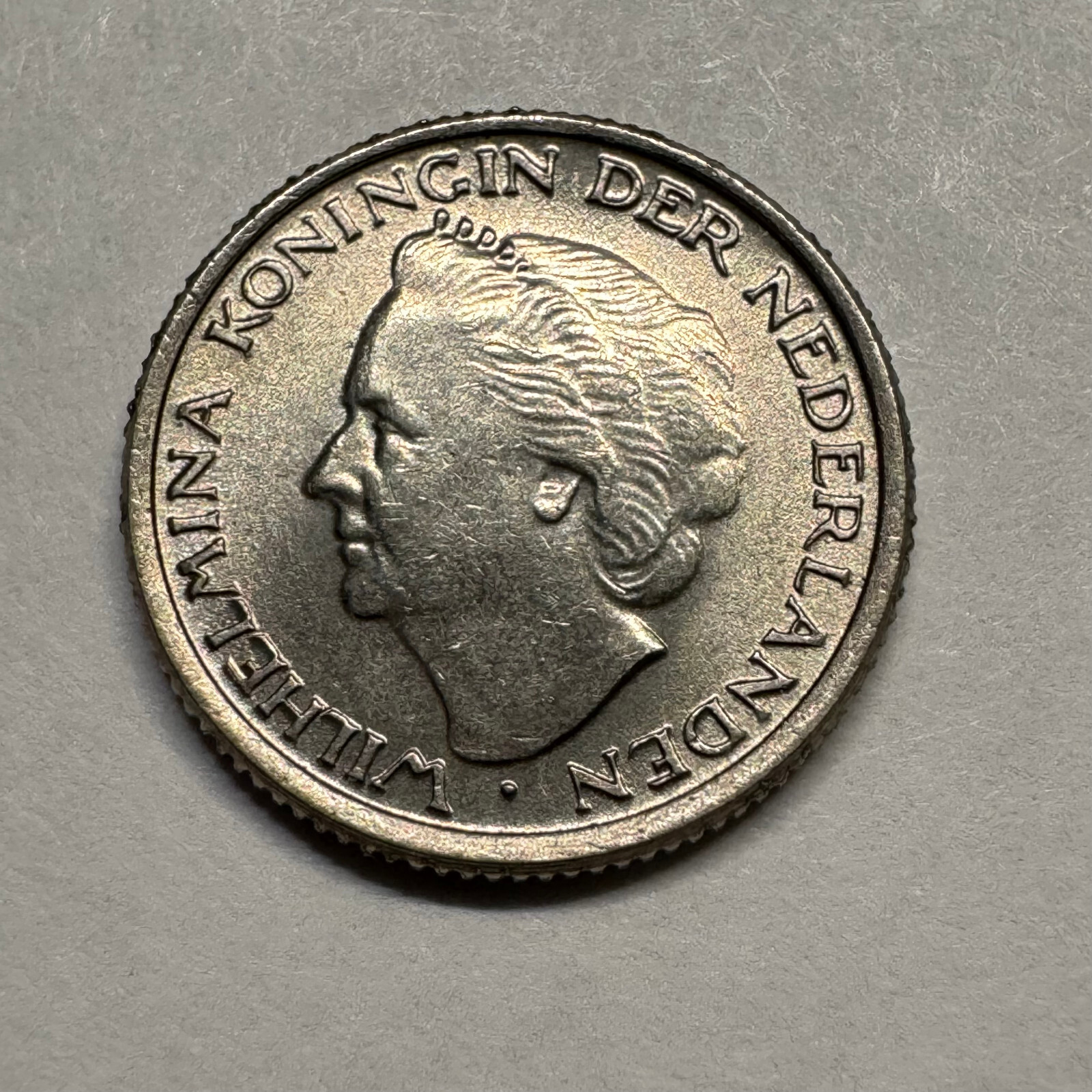 1948 Netherlands 10 Cents - #A-068-B