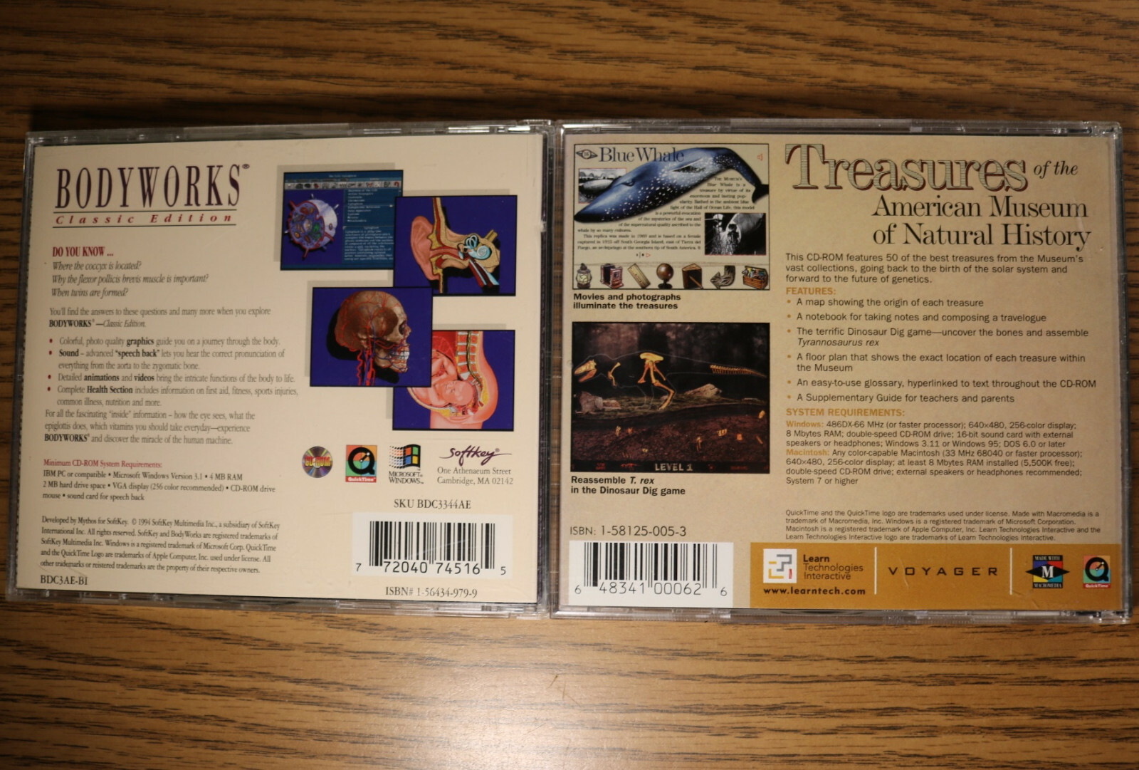 1990s PC CD-Rom Lot of 9 - Computer Software Learning Encyclopedia Bodyworks