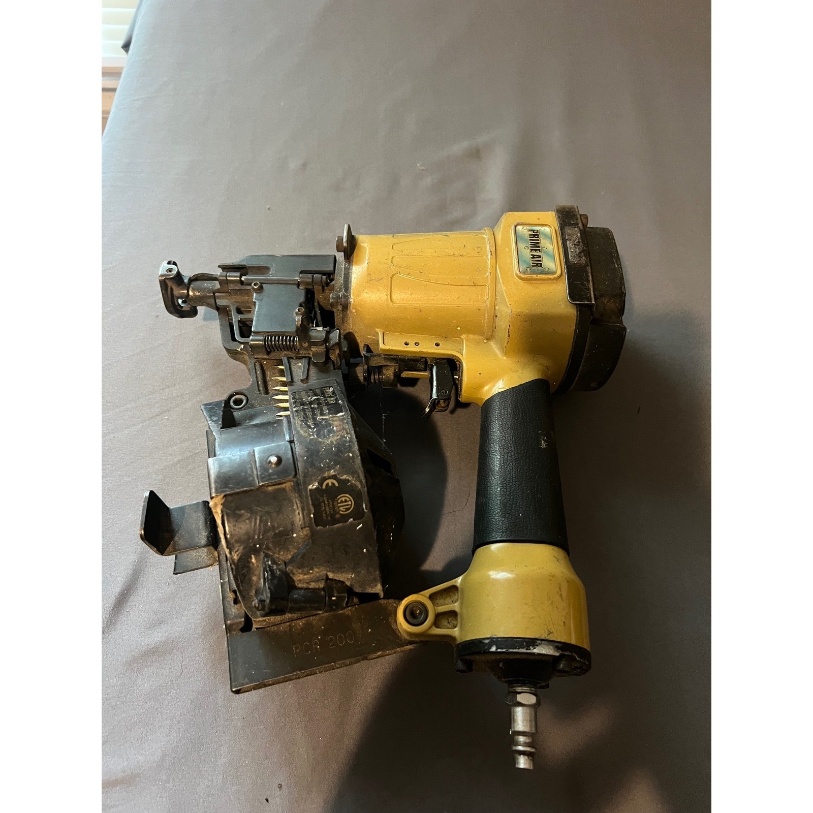 Prime Air PCR 200 Coil Roofing Nailer Pneumatic Air Powered 3/4" to 2" Nails