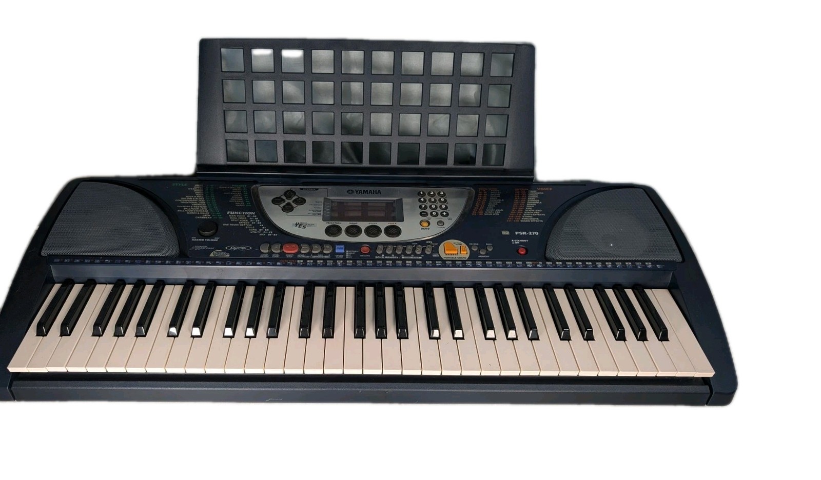 Yamaha PSR-270 Keyboard, Tested & Cleaned