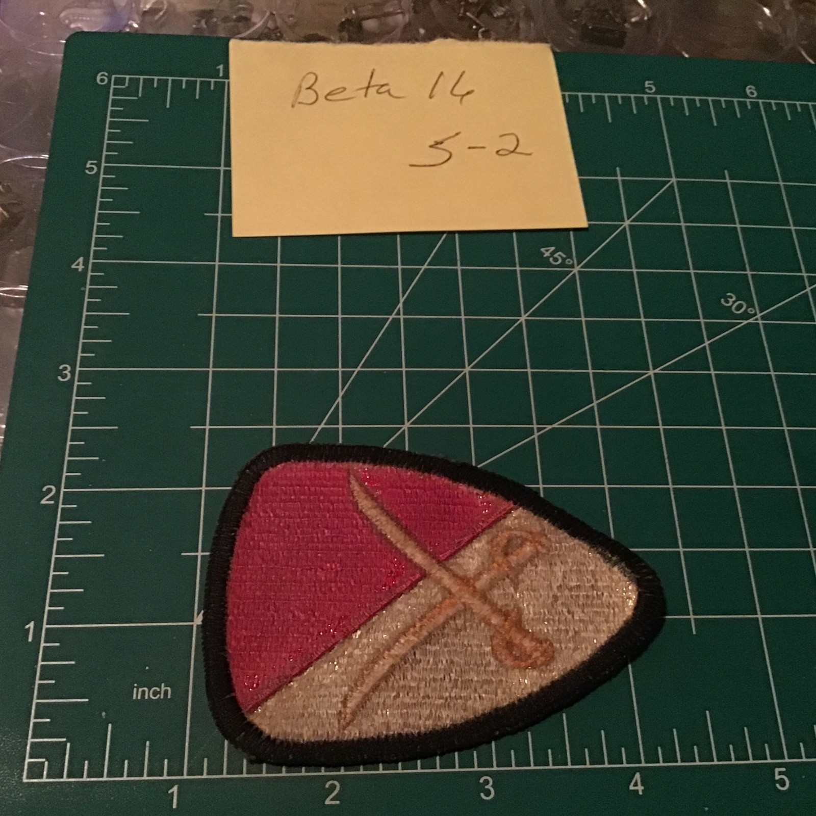 US ARMY PATCH US 6th CAVALRY BRIGADE - SEW ON NOS