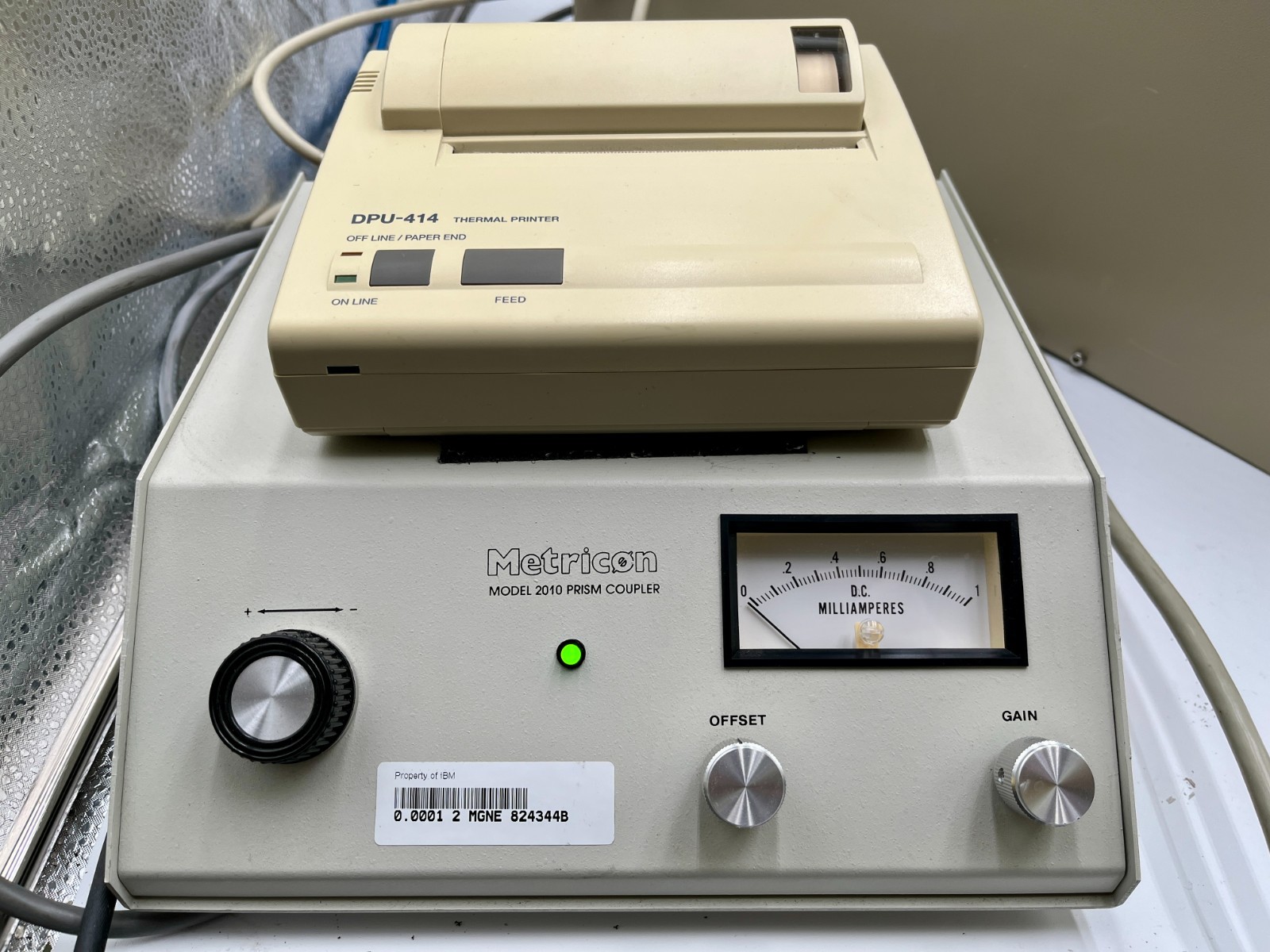 Metricon Laser System