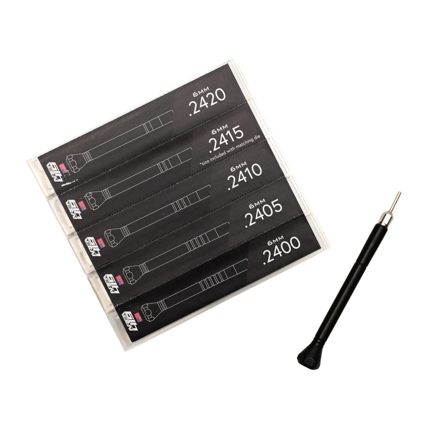 Area 419 ZERO Sizing Die Mandrel Kits, 6mm Diameter - 419-MANDRELS-6MM