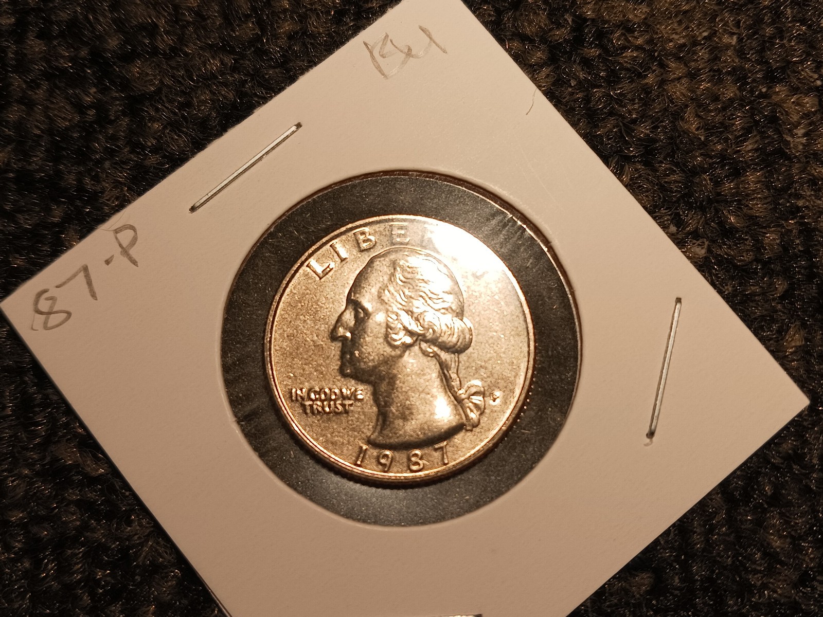 1987-P  Washington Quarter unc. MINT