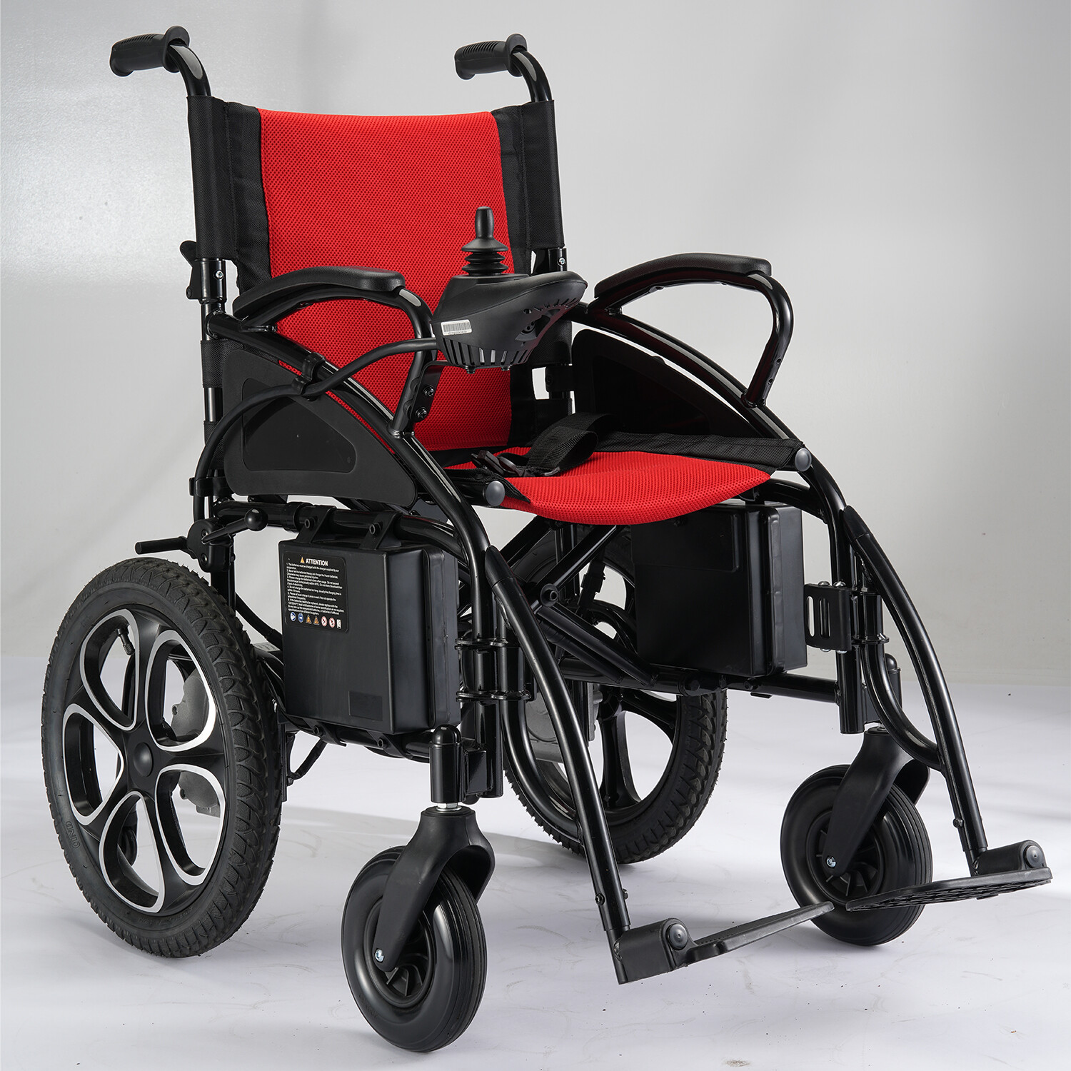 Used Portable 500W All Terrain Electric Wheelchair Foldable Electric Wheelchair