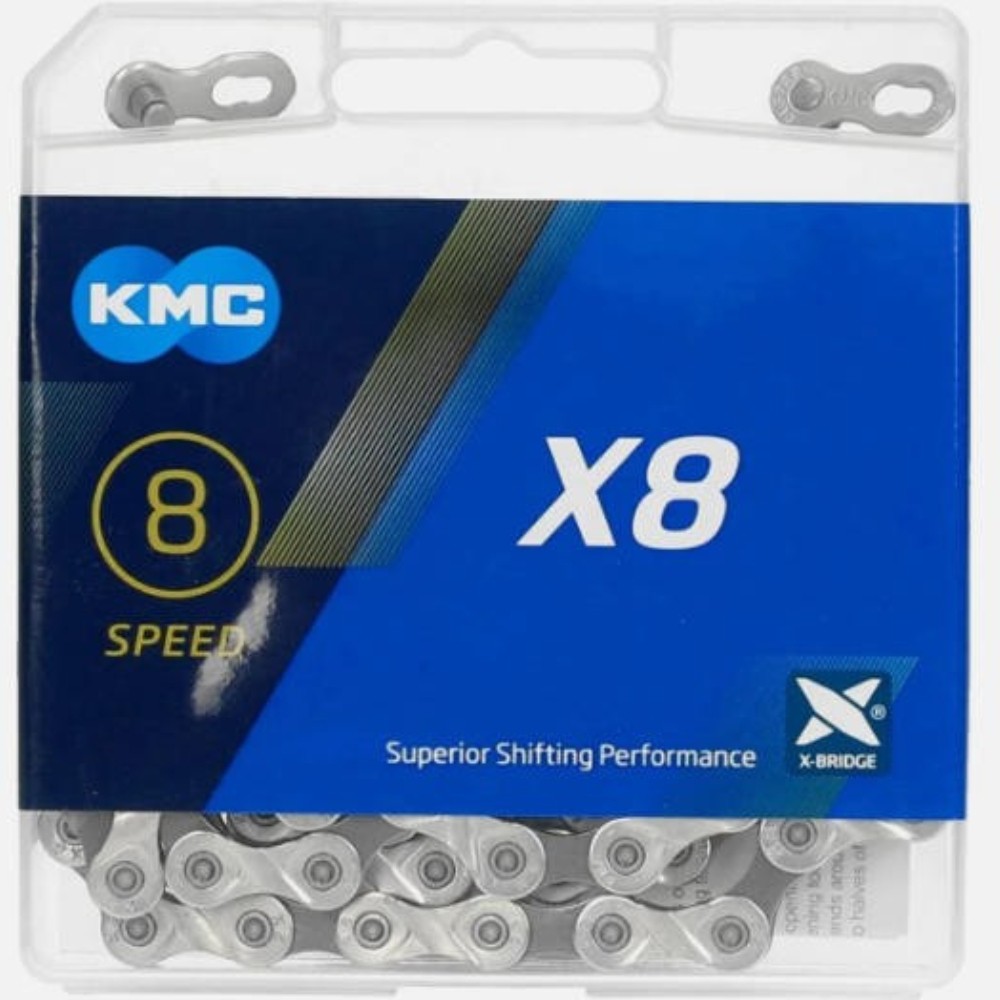 KMC X8 116 8-Speed X-Series Bicycle Chain For Shimano SRAM