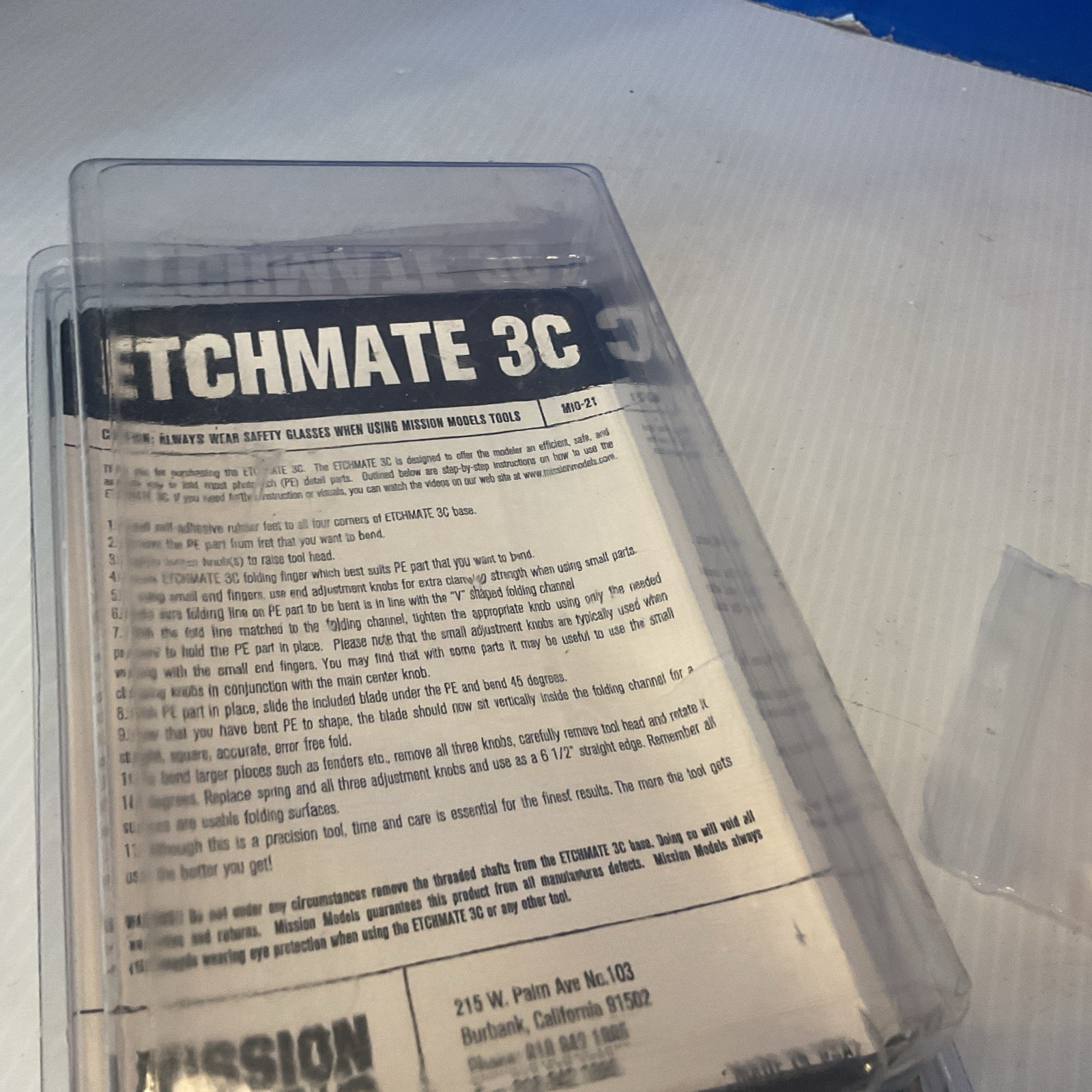 MISSION MODELS ETCHMATE 3C