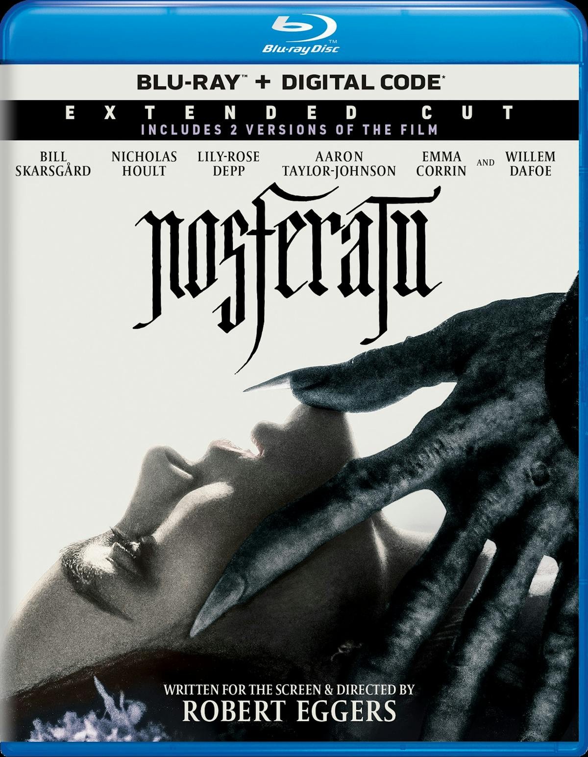 Nosferatu - Extended Cut Blu-ray + Digital Blu-ray NEW