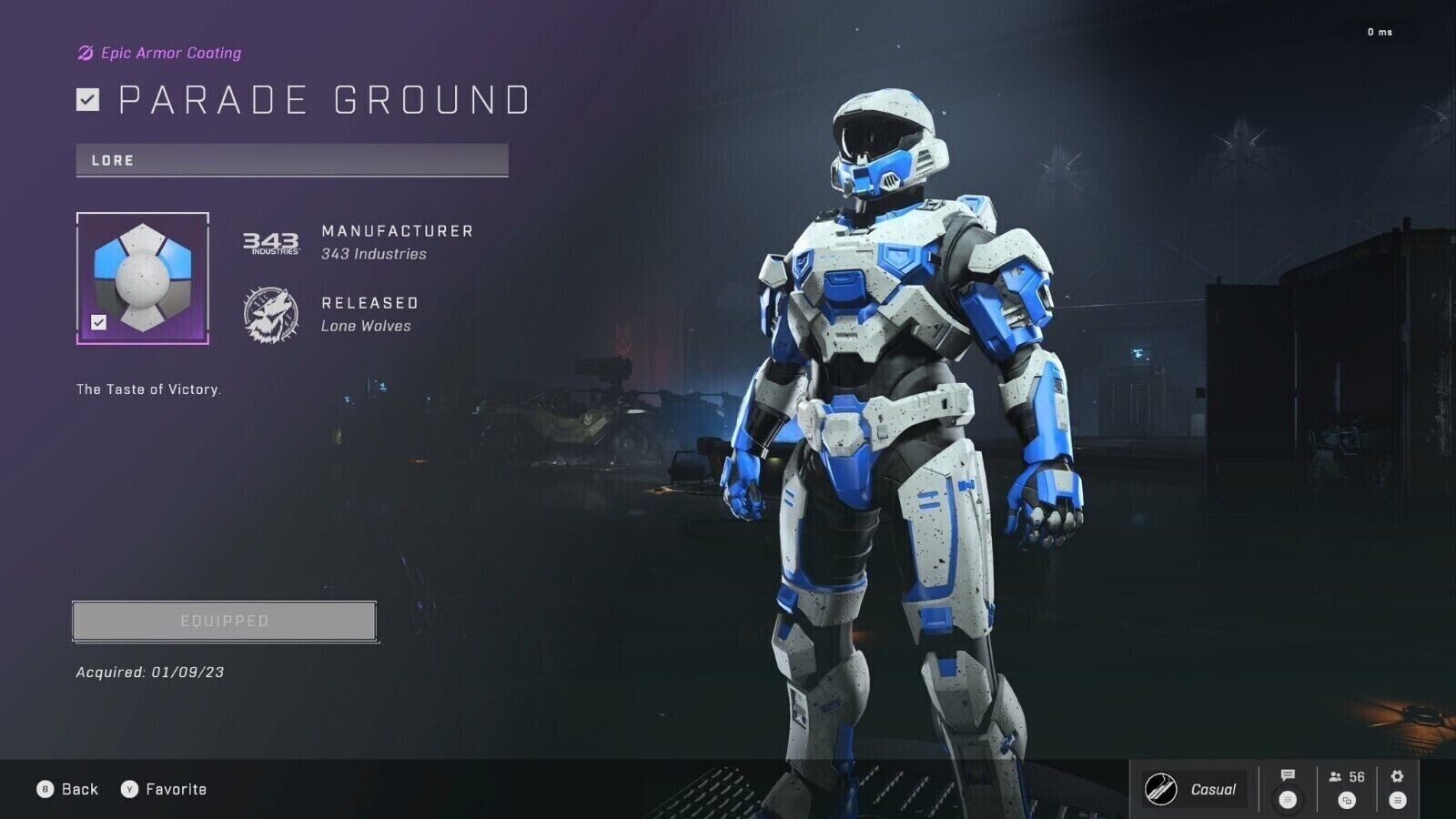 Halo Infinite Parade Ground *LOT OF 50 CODES* OREO Armour Skin Xbox & PC Fueled