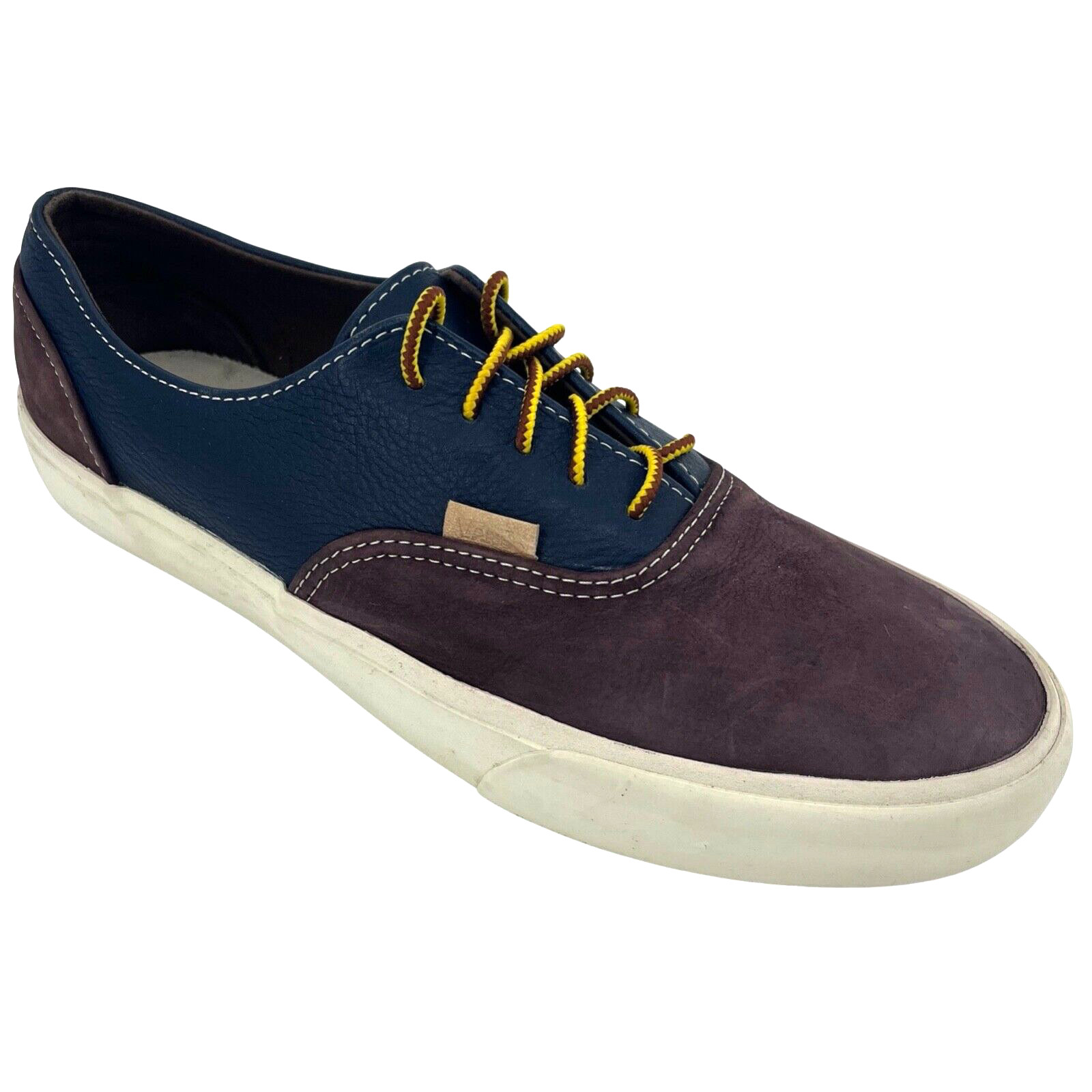 Mens Vans California Off The Wall Era Decon Two Tone Leather Skateboard Shoe 10M