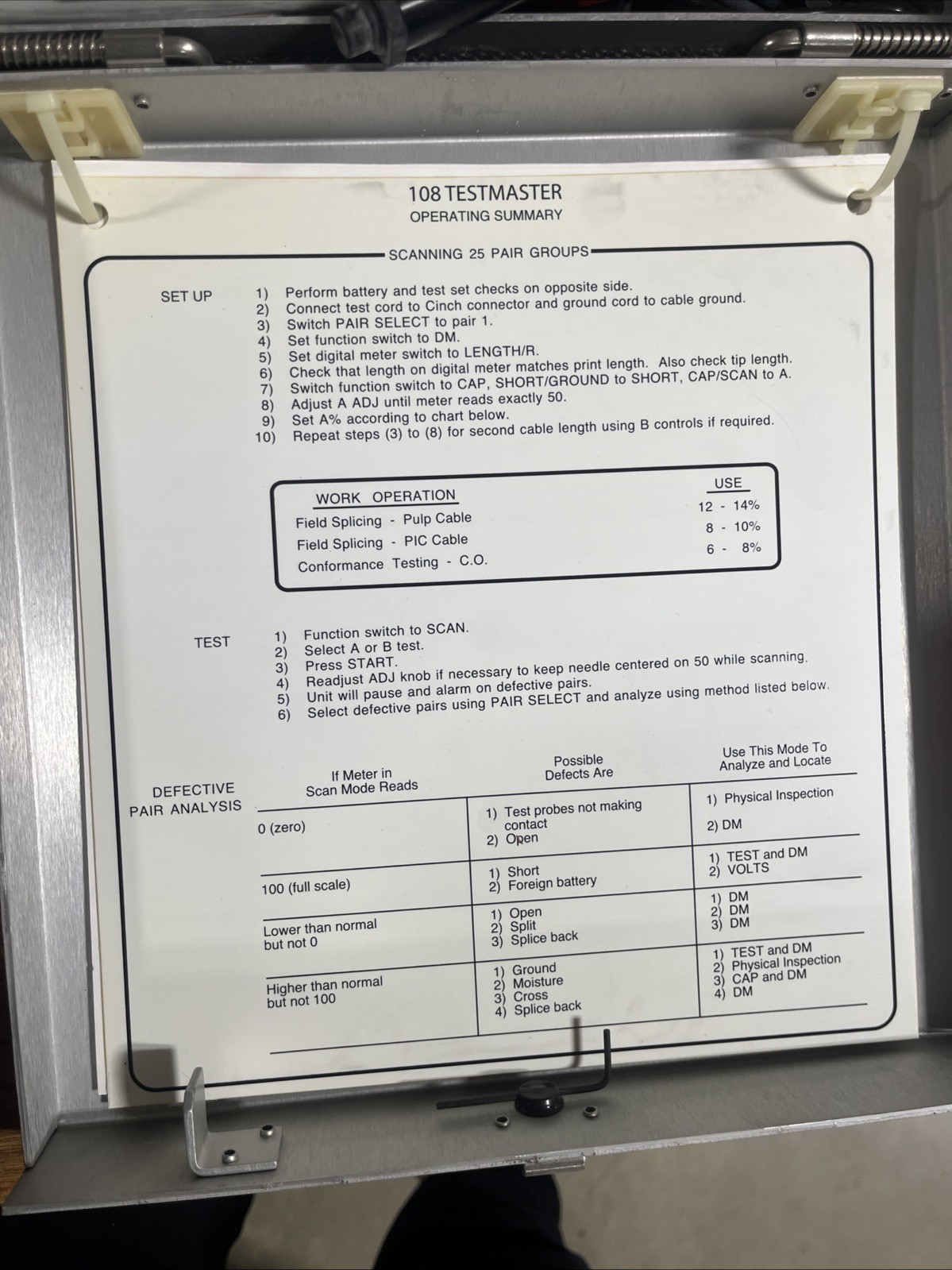 Industrial Technologies Throwmaster 108