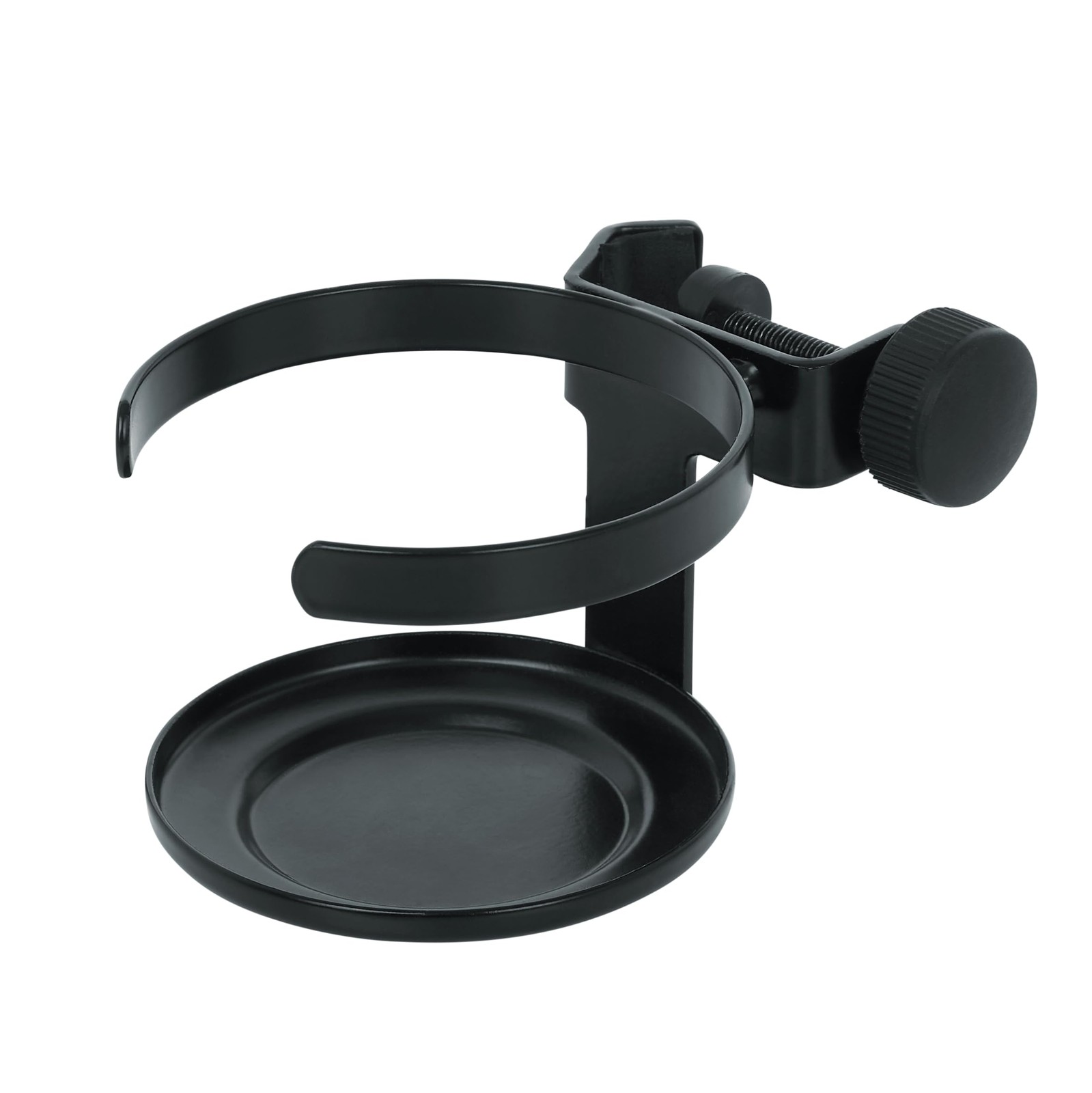 Clamp On Drink Holder for Microphone Stand Single Cup Accessory
