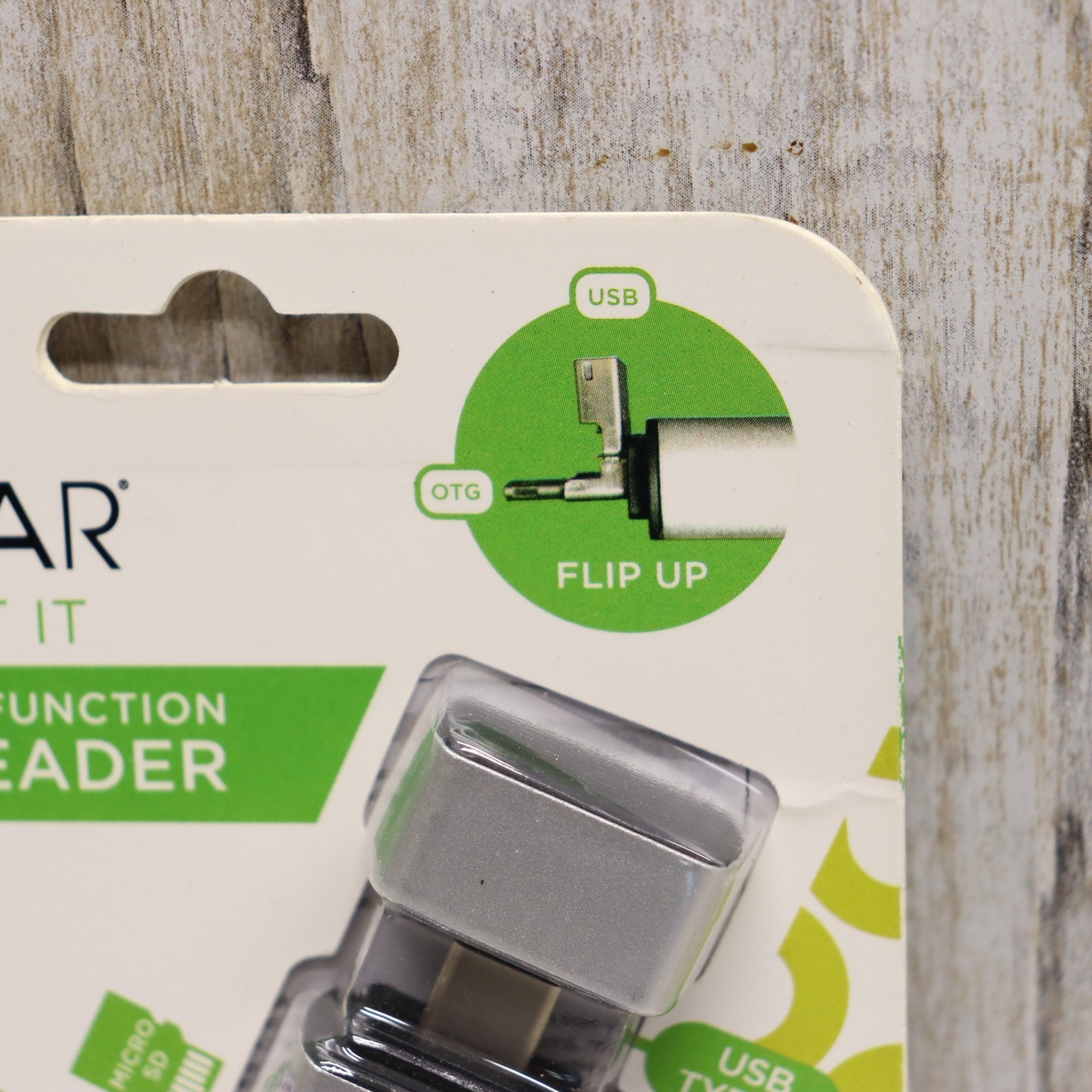 2 PK- Vivitar 5-1 Multi Function SD Card Reader 3 Interfaces PC/MAC Plug n Play