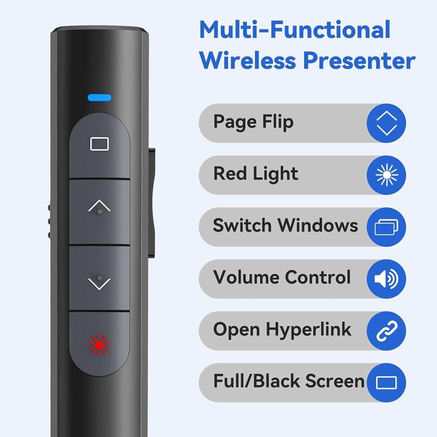 Wireless Presenter Remote PowerPoint Clicker