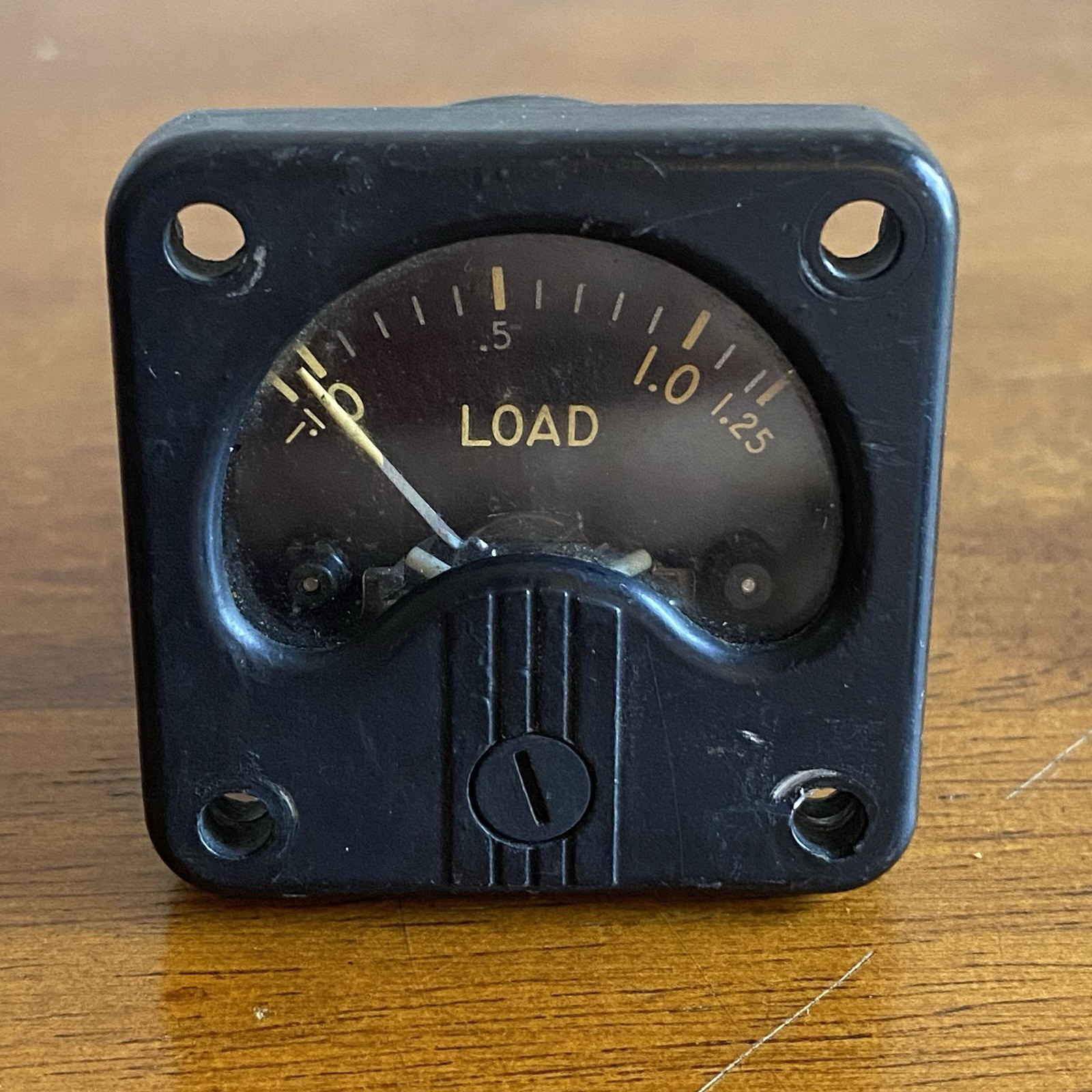 WWII B-29 Superfortress Westinghouse Aircraft Load Meter Ammeter AN Stamp