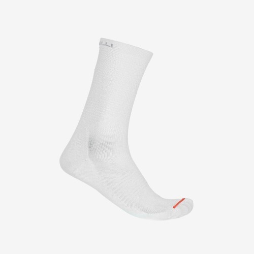 CASTELLI A/C 18 CYCLING SOCKS –  WHITE - BREATHABLE - LIGHTWEIGHT - SUMMER