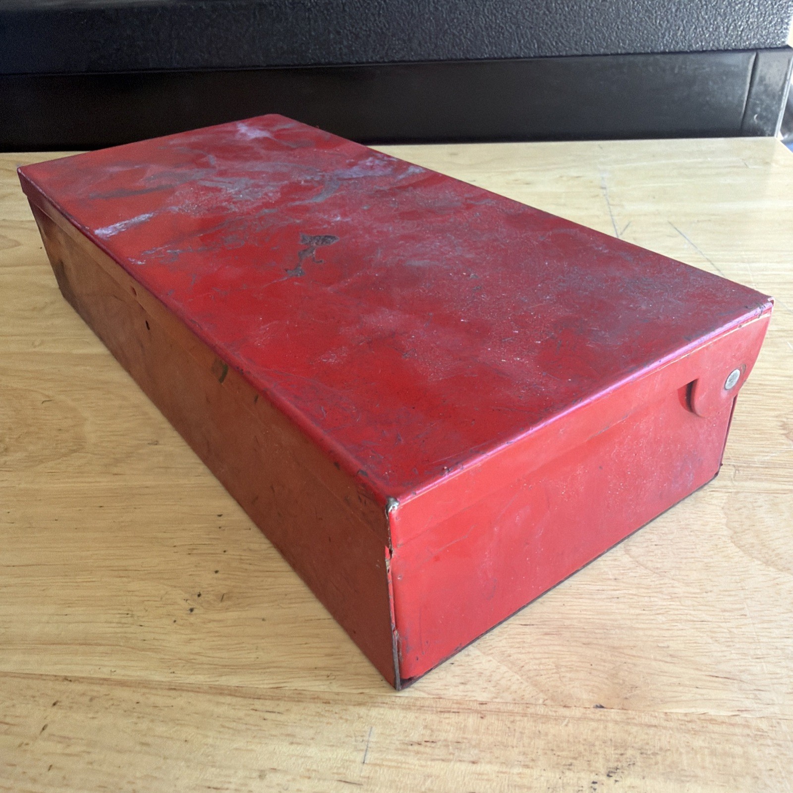 Williams Tools Metal Socket Case ONLY for 1/4" Drive Socket Set Red WSM-1 USA
