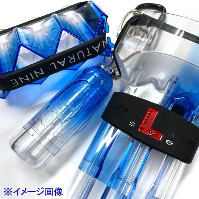 Natural Nine Lipstock Gradation Ocean Blue Tip Case