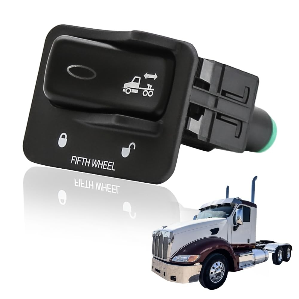 Fifth Wheel Rocker Control Slide Switch Fit Peterbilt Truck G90-6022-003BN