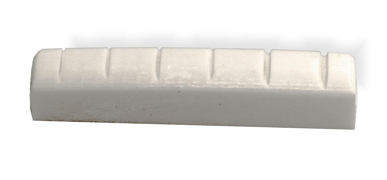 Nut Guitar Acoustic Bone 43 x 8.9 x 6mm 1 11/16 inch RH 16 inch radius 109270