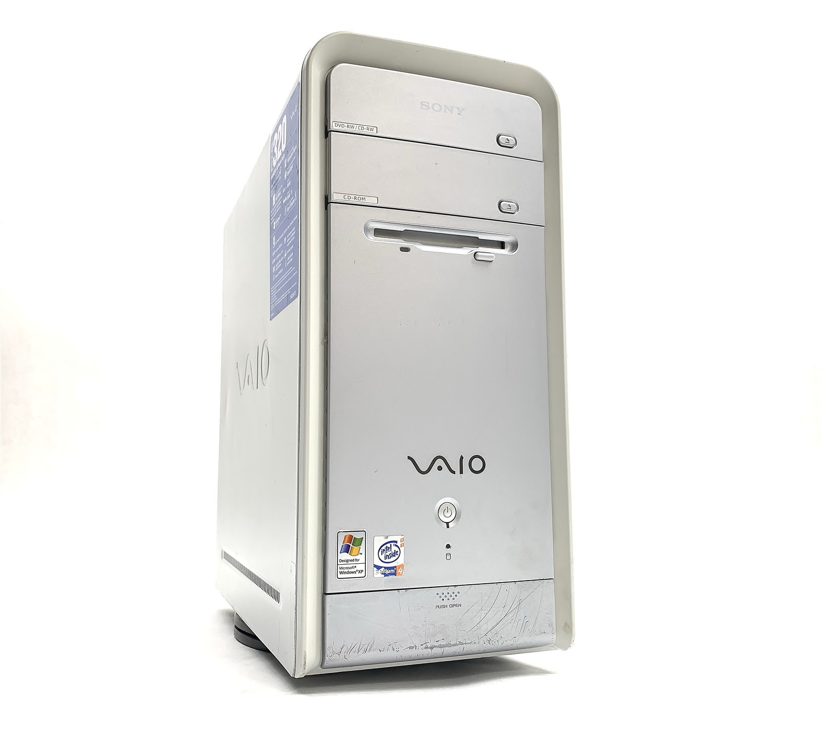 SONY VAIO PCV-2220-RS320 Pentium 4 2.60GHz 2GB NO/HDD Retro Computer Vintage PC