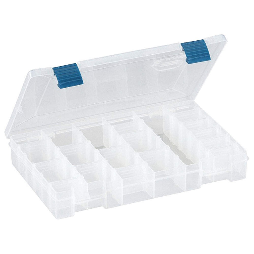 PLANO MOLDING 2-3600-01 Compartment Box,ProLatch,Clear,1 3/4 in 30F070