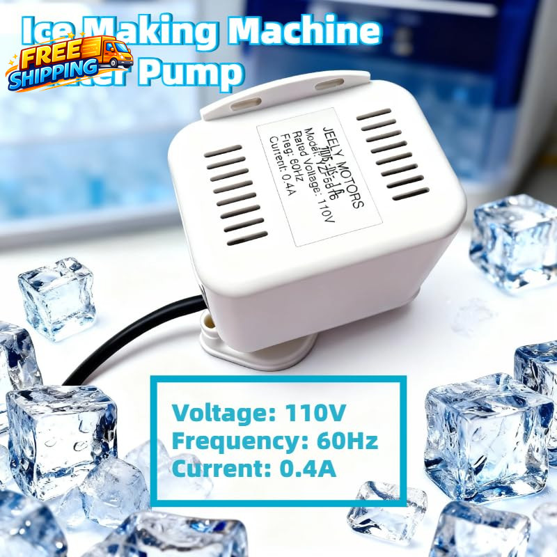 110V 60HZ 0.4A Universal Ice Making Machine Water Circulating Pump Compatible