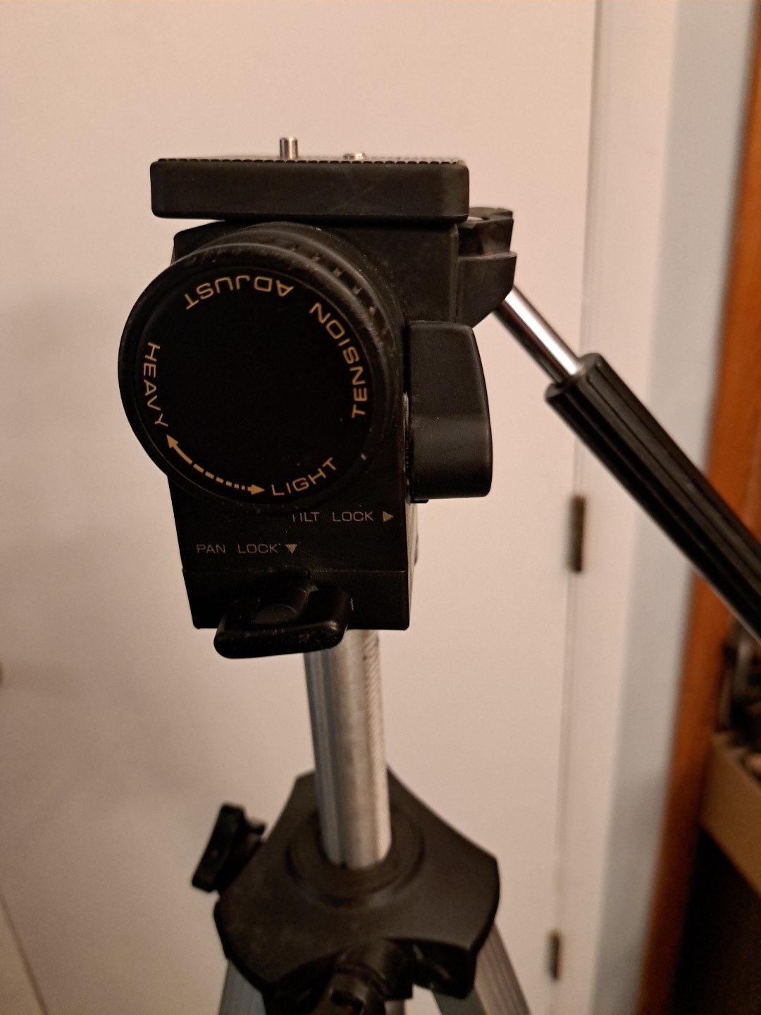 Hollywood Master FT Camera Tripod With Fluidtoro Panhead Nice Condition