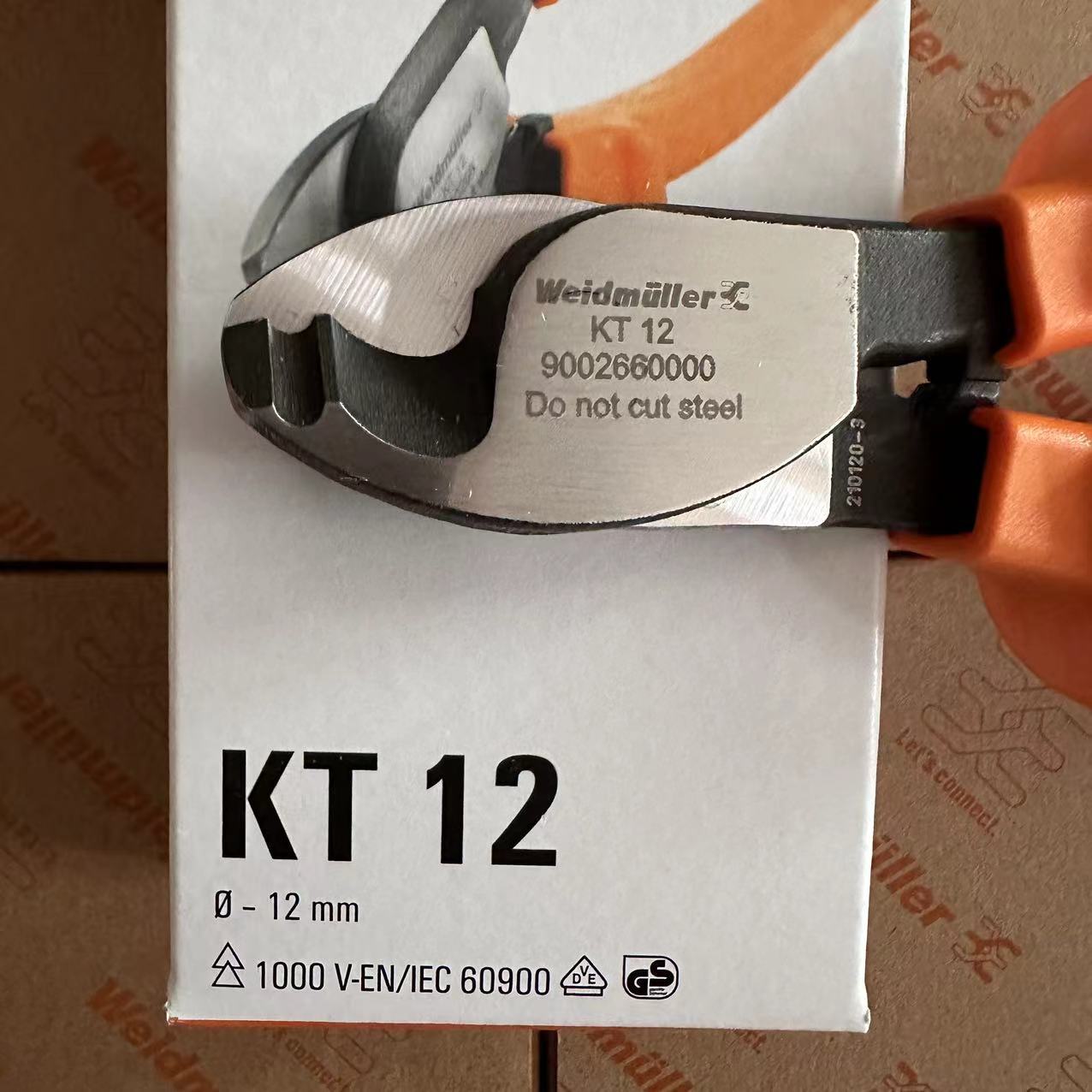 Weidmuller Wire Stripping Tools Cutting Jaws KT 12 ， 9002660000