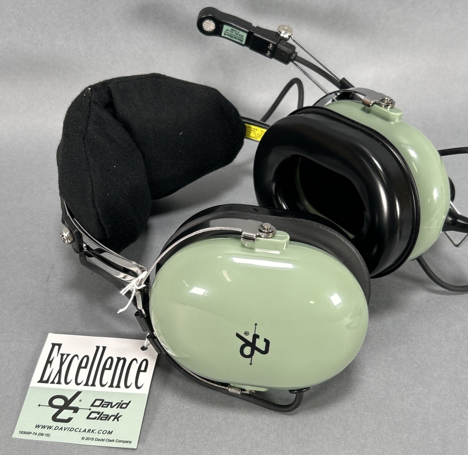 David Clark Aviation Headset H10-76 ; Green