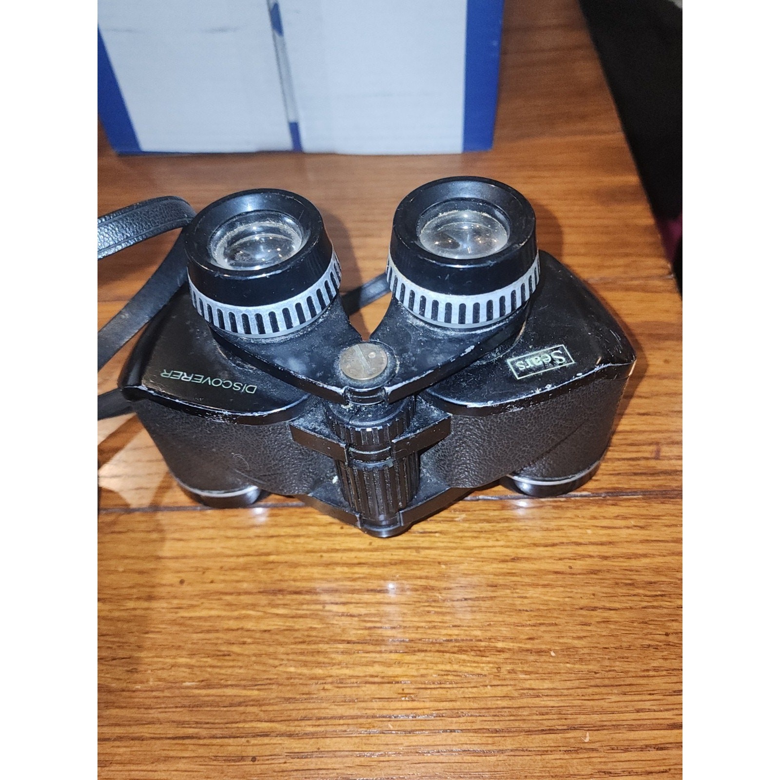 Vintage Sears Discoverer Zoom 10x - 25 x 50 mm Binoculars 1,000yds 25x 473-25841