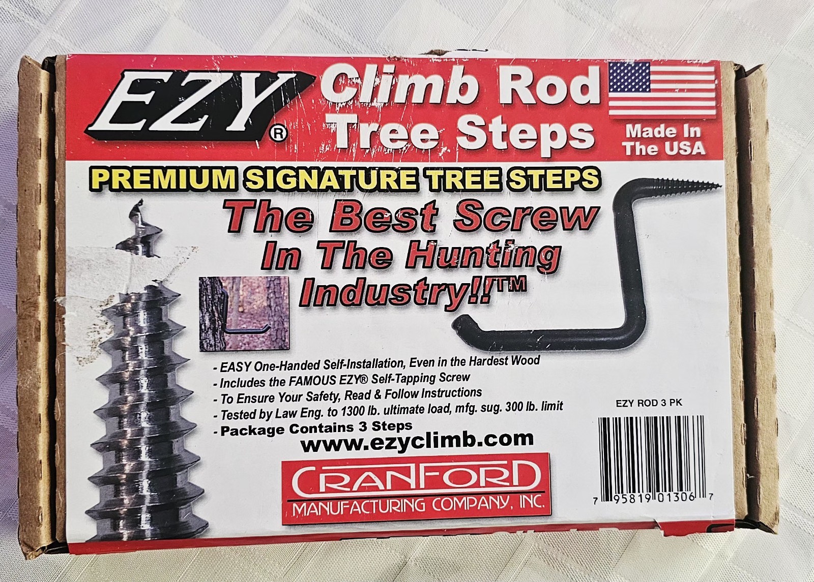 NEW EZY CLIMB ROD ROPE TREE STEPS