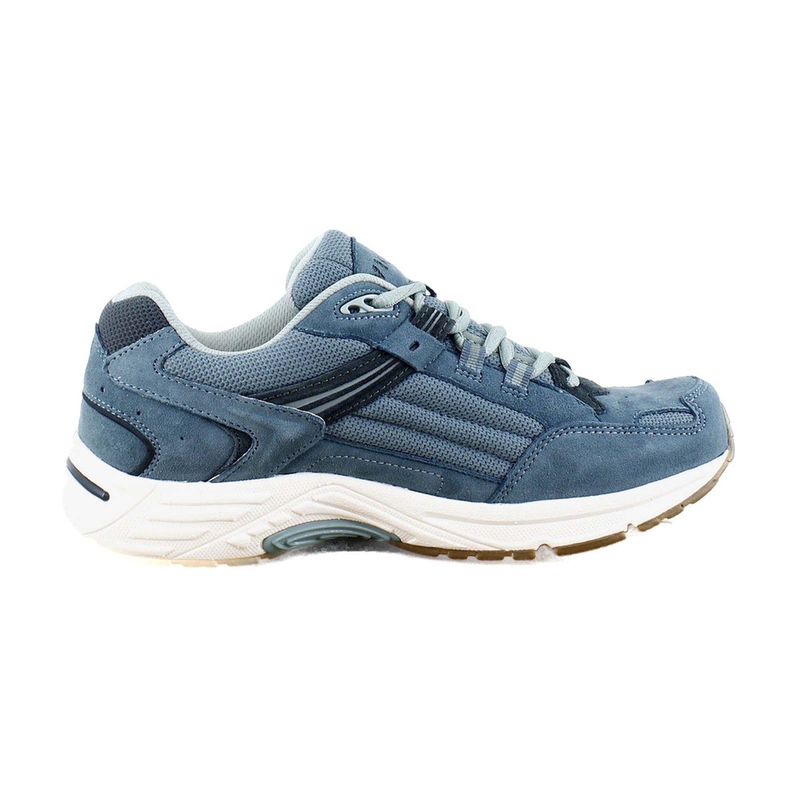 Vionic W 23Walk 2.0 Women's Athletic Bodega Blue Suede Leather Size 6 W