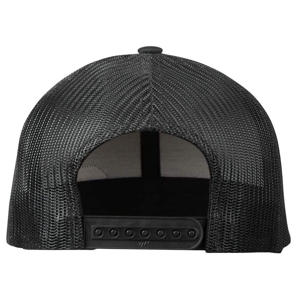 Milwaukee Gridiron Black Adjustable Fit Trucker Hat