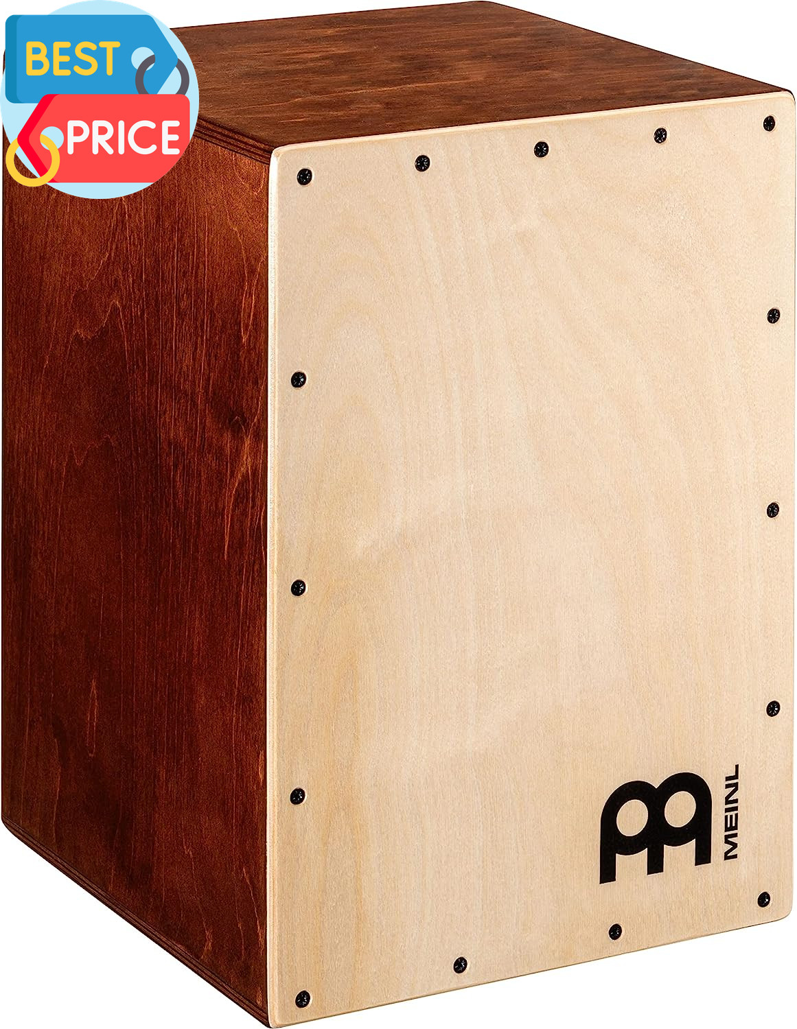 Jam Cajon Box Drum with Snare and Bass Tone for Acoustic Music — Made in Europe