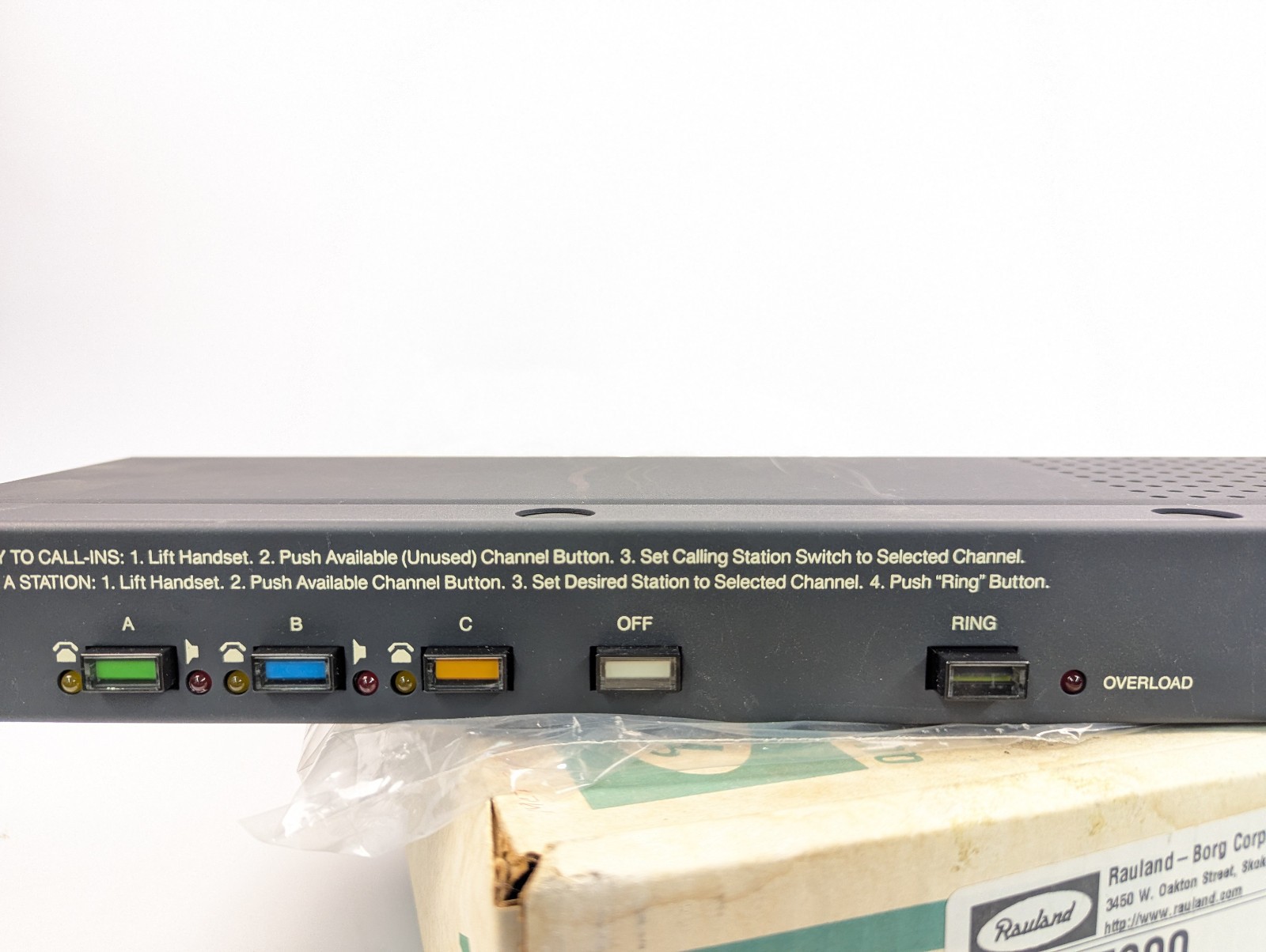 Rauland Borg MCT300 Communications Control Module Board Assembly