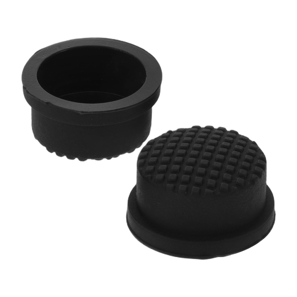 2 PCS Waterproof Rechargeable Flashlight Button Cap Cover Electric Switch
