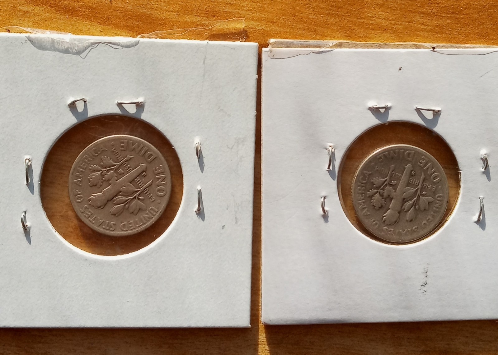 1949 S Two Key Date Silver Roosevelt Dimes 90% Silver