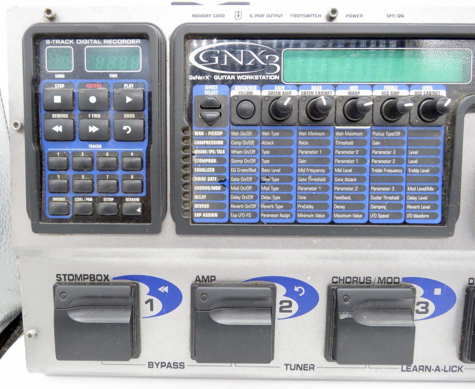 DigiTech GNX3 Guitar Workstation Multi-Effects Pedalboard